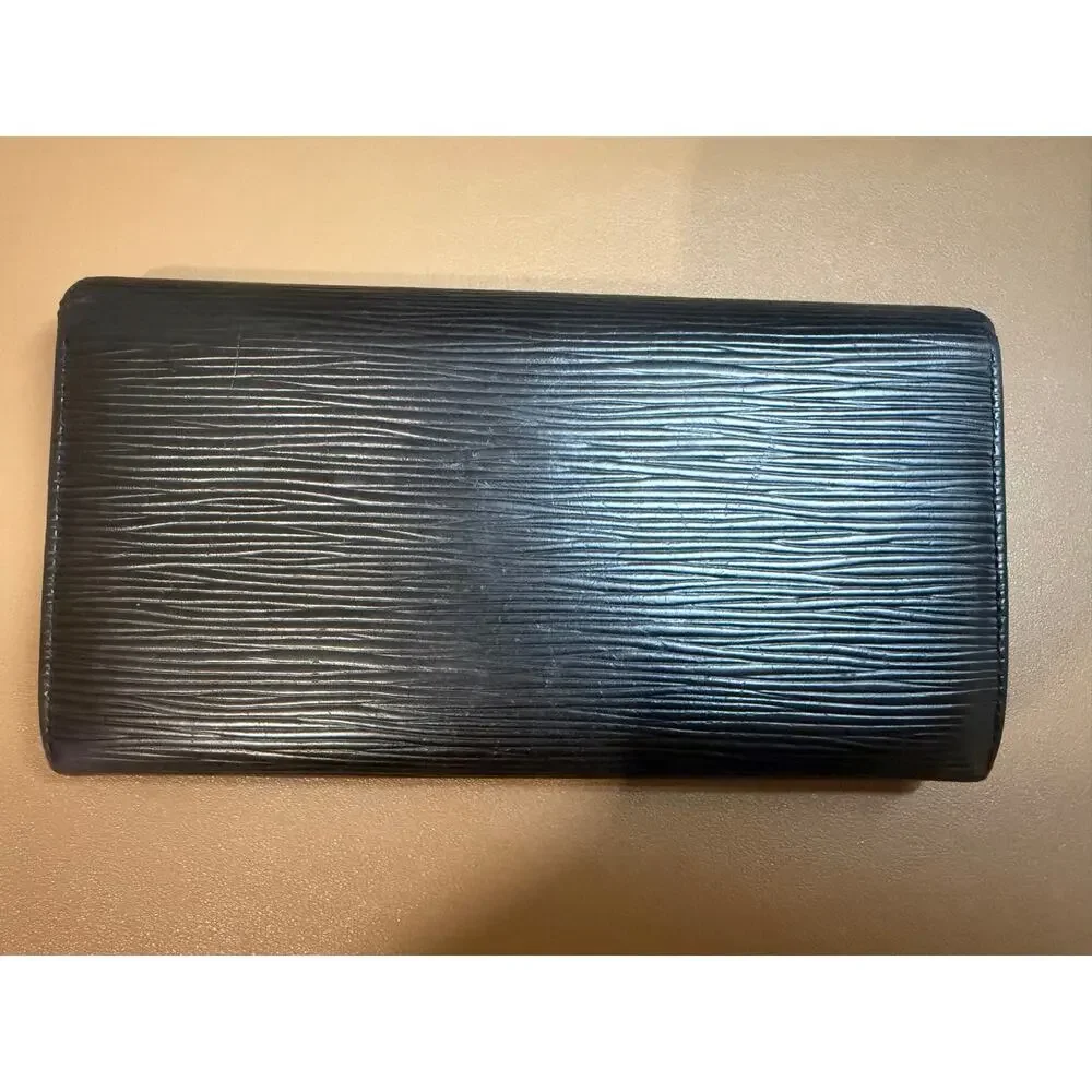Louis Vuitton Epi Leather Sarah Wallet Black – COA & Dust Bag | Made in Spain - Picture 2 of 12